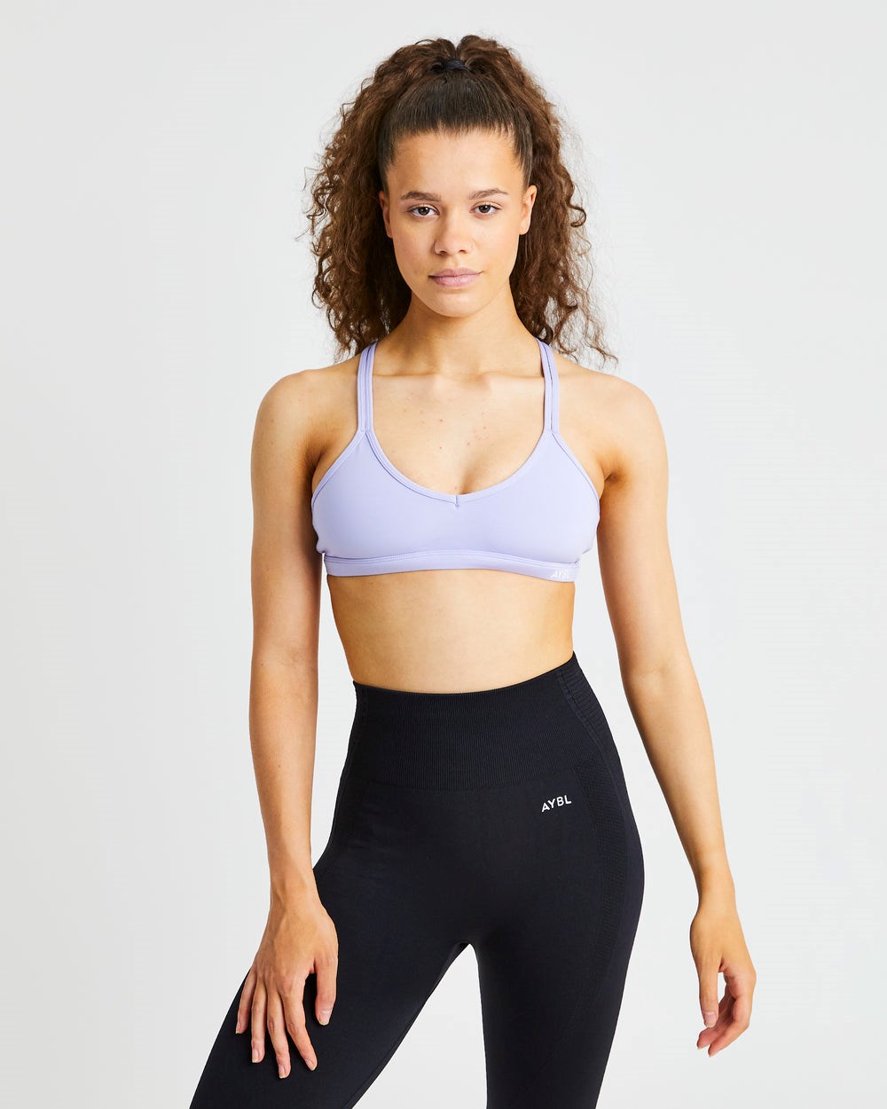 AYBL Essential Remienkové Sports Bra Iced Lilac | 57FKZWYEP