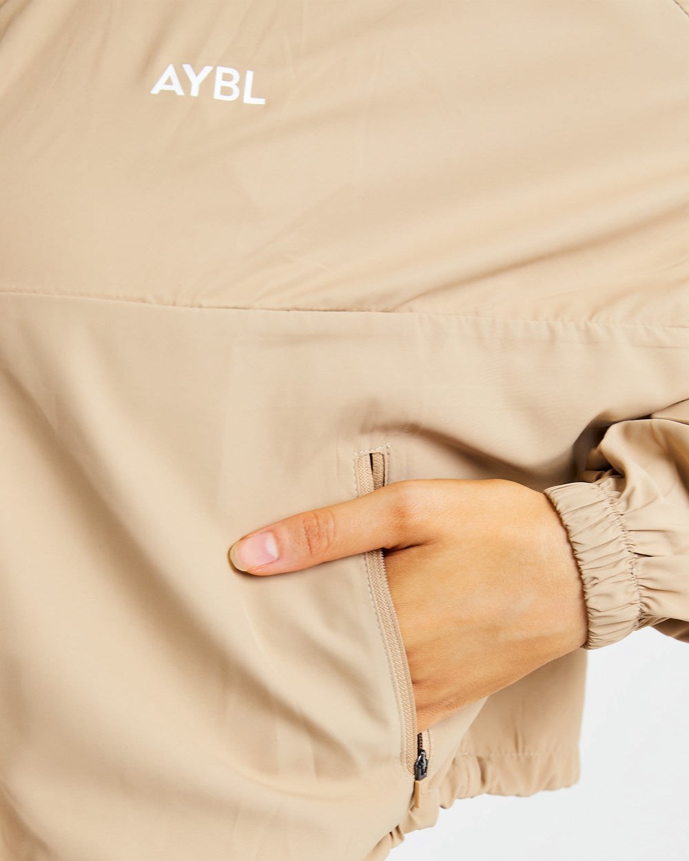 AYBL Everyday 1/2 Zip Pullover Nude | 83DQIFWAC