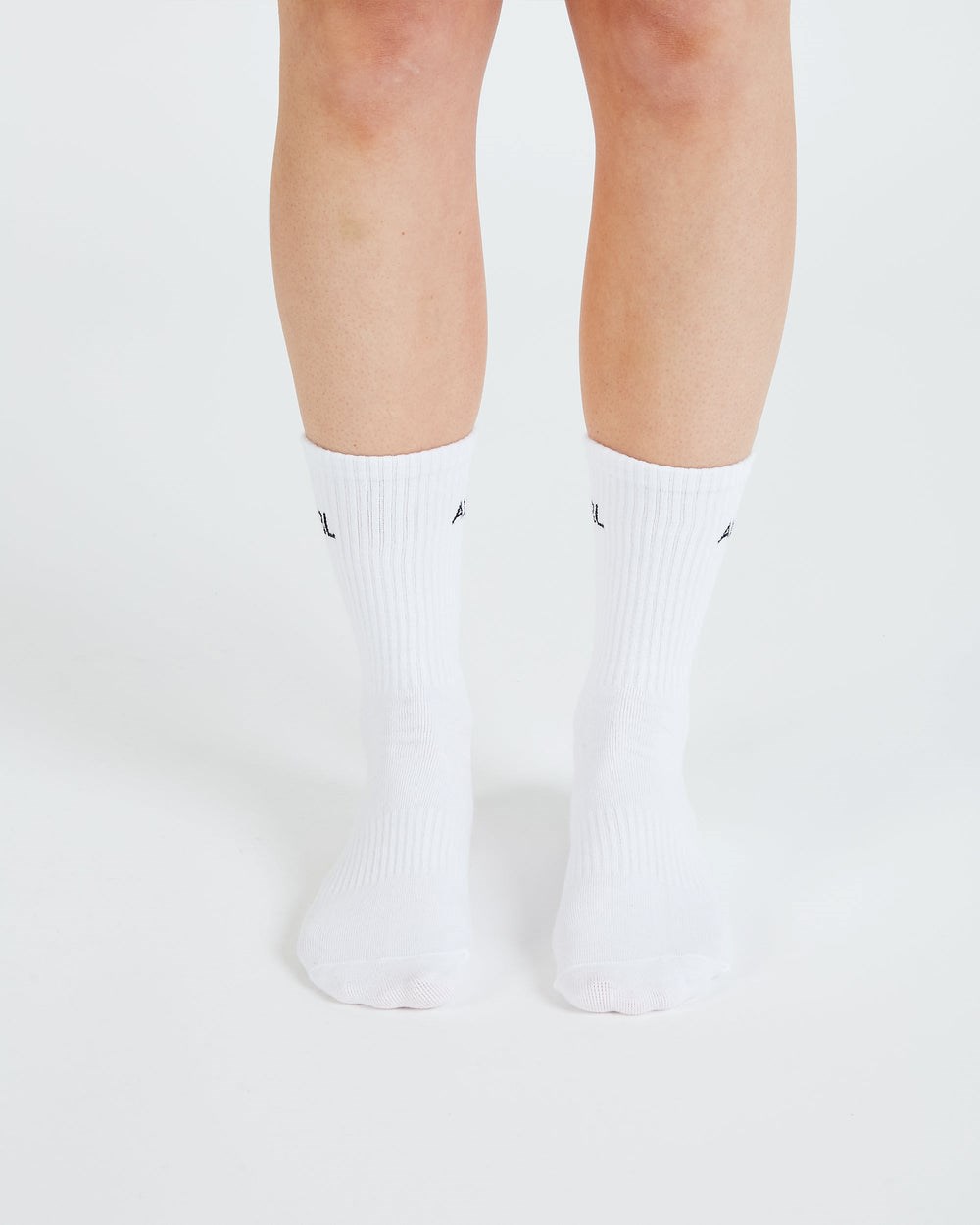 AYBL Everyday Crew Socks (3 Pack) Biele | 18KPOXMQU