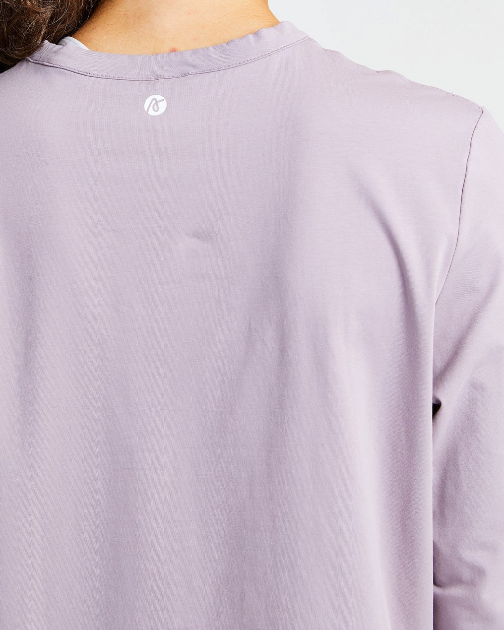 AYBL Everyday Oversized Long Sleeve T Shirt Muted Mauve | 25SDYAKGM