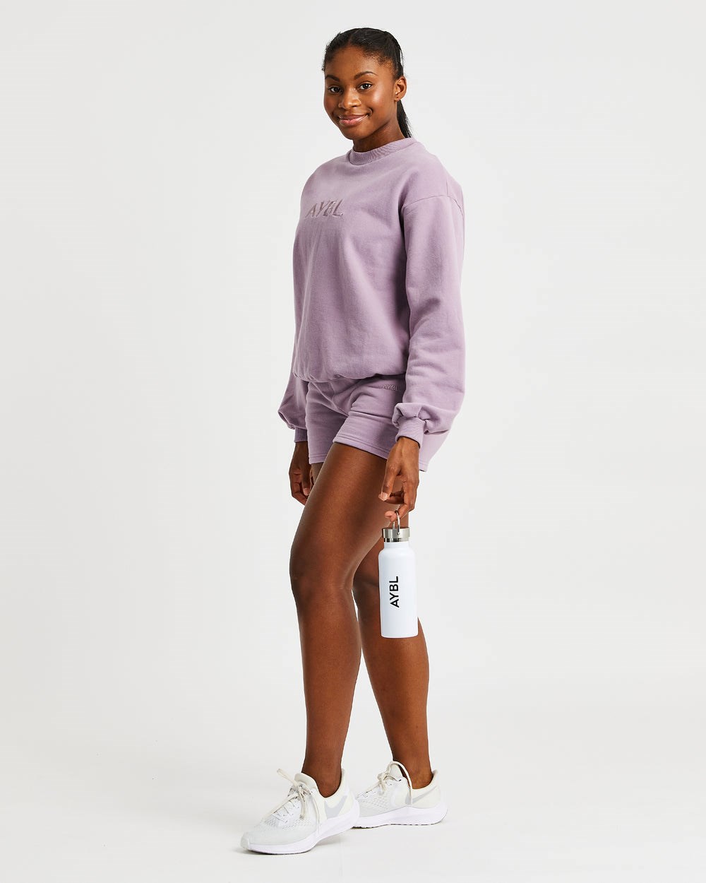 AYBL Everyday Oversized Shorts Muted Mauve | 53JUQOABT