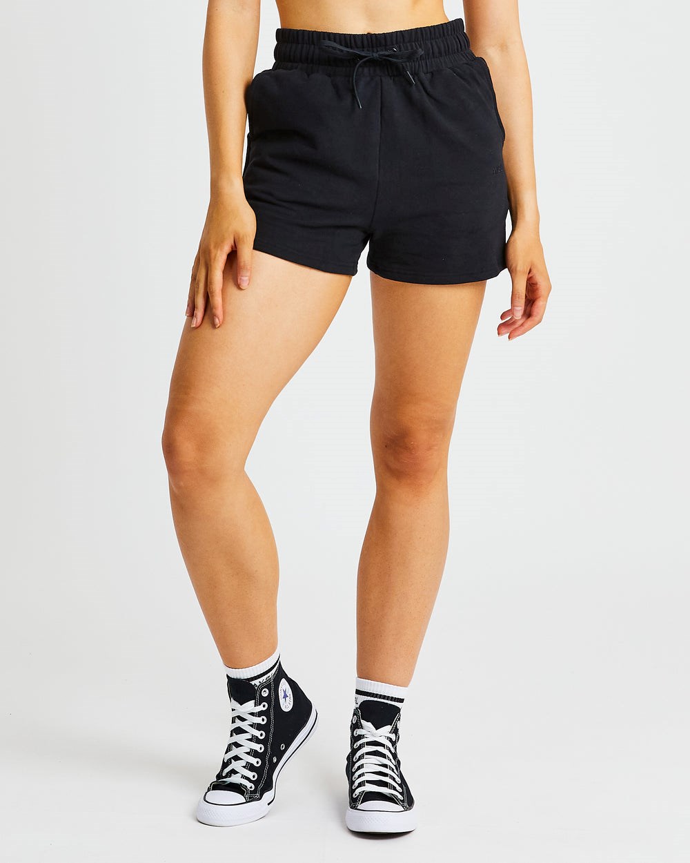 AYBL Everyday Oversized Shorts Čierne | 92QKHLYGF