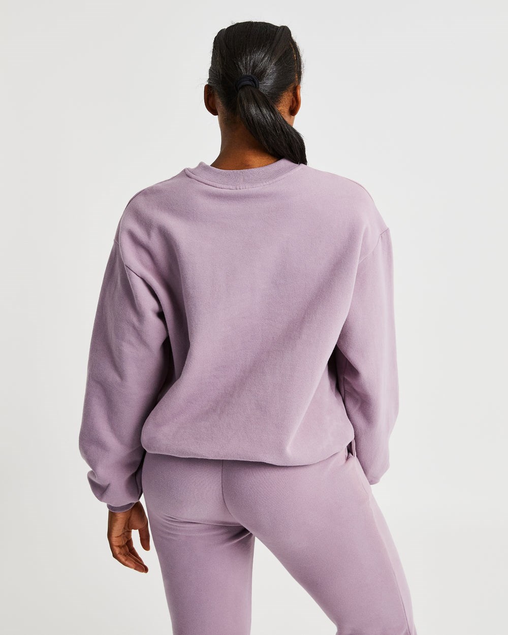 AYBL Everyday Oversized Svetrove Saty Muted Mauve | 47VOTXLQP