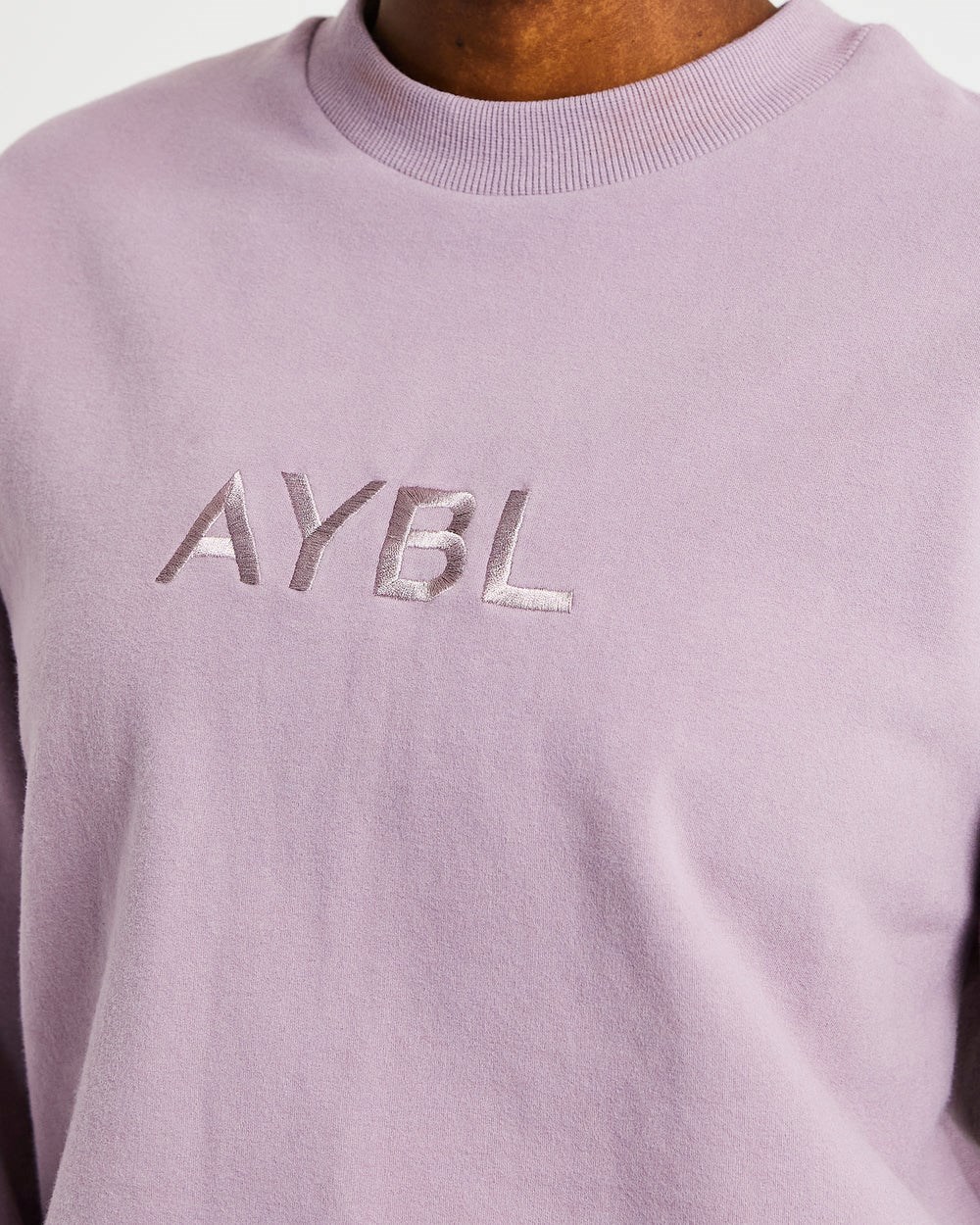 AYBL Everyday Oversized Svetrove Saty Muted Mauve | 47VOTXLQP