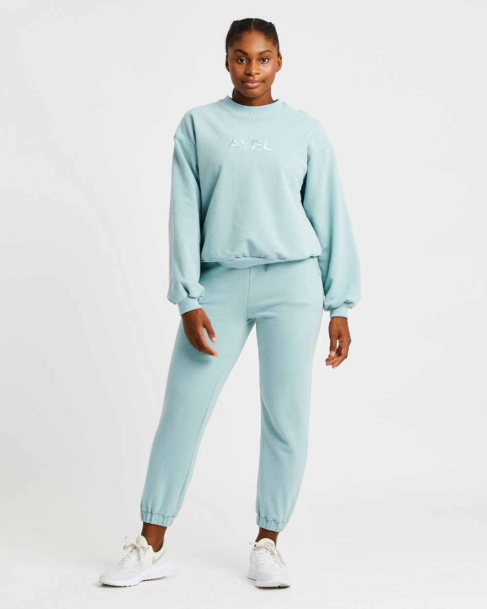 AYBL Everyday Oversized Svetrove Saty Soft Sage | 32NMUGFQJ