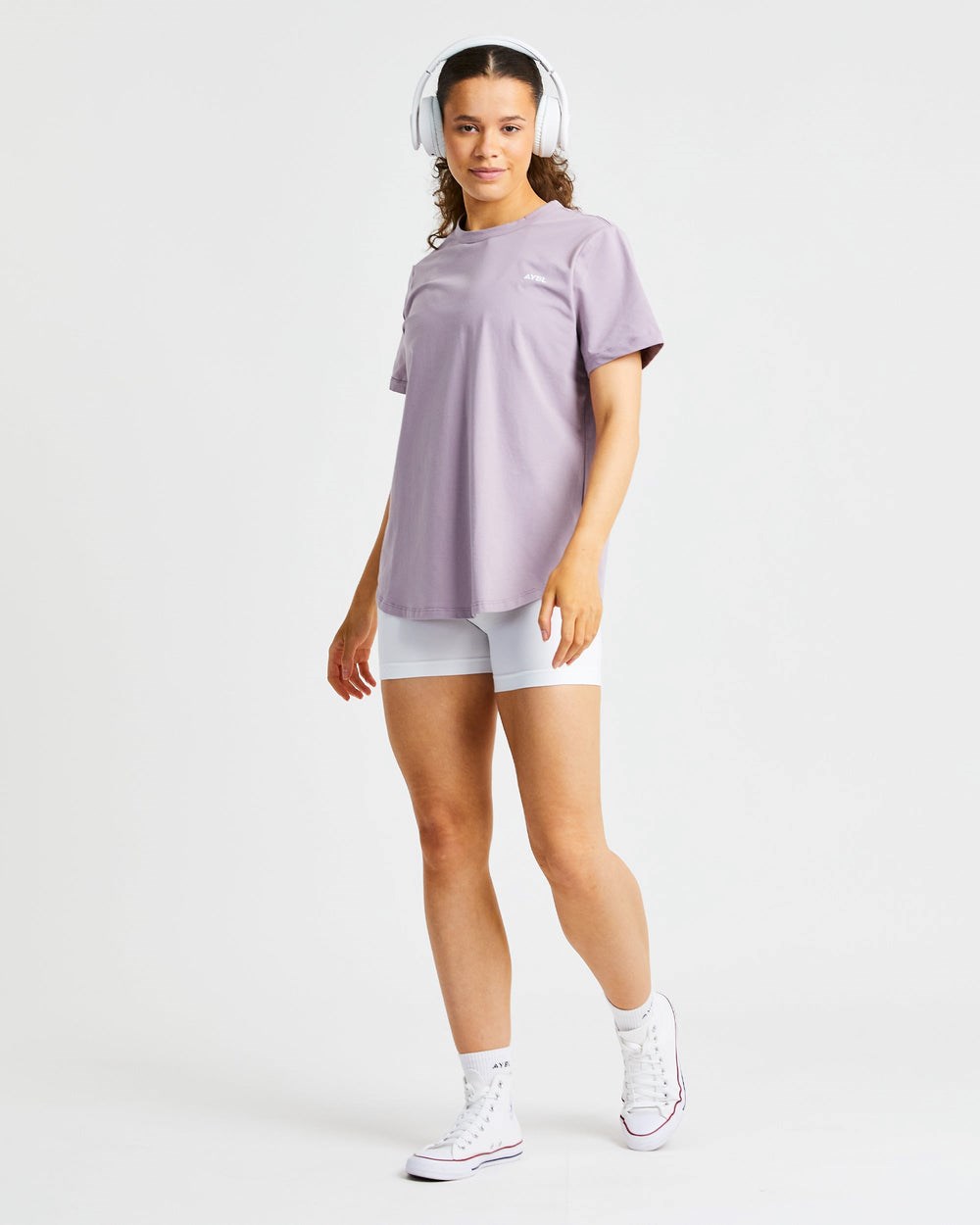 AYBL Everyday Oversized T Shirt Muted Mauve | 92UVTGWJA