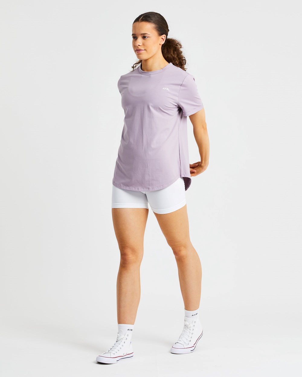 AYBL Everyday Oversized T Shirt Muted Mauve | 92UVTGWJA