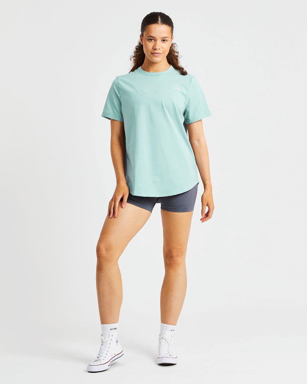 AYBL Everyday Oversized T Shirt Soft Sage | 96LDFRJAM