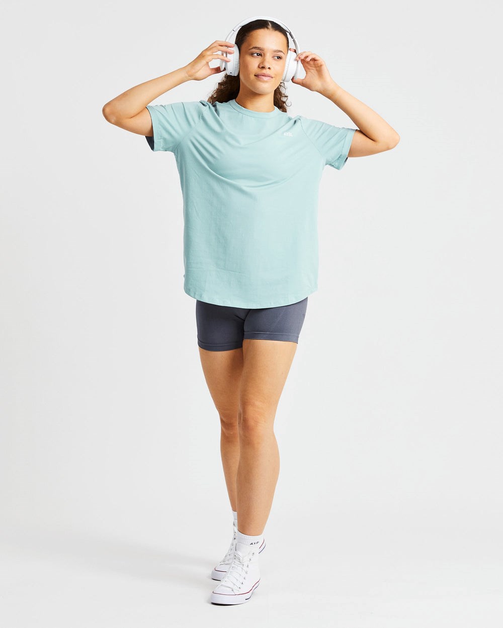 AYBL Everyday Oversized T Shirt Soft Sage | 96LDFRJAM