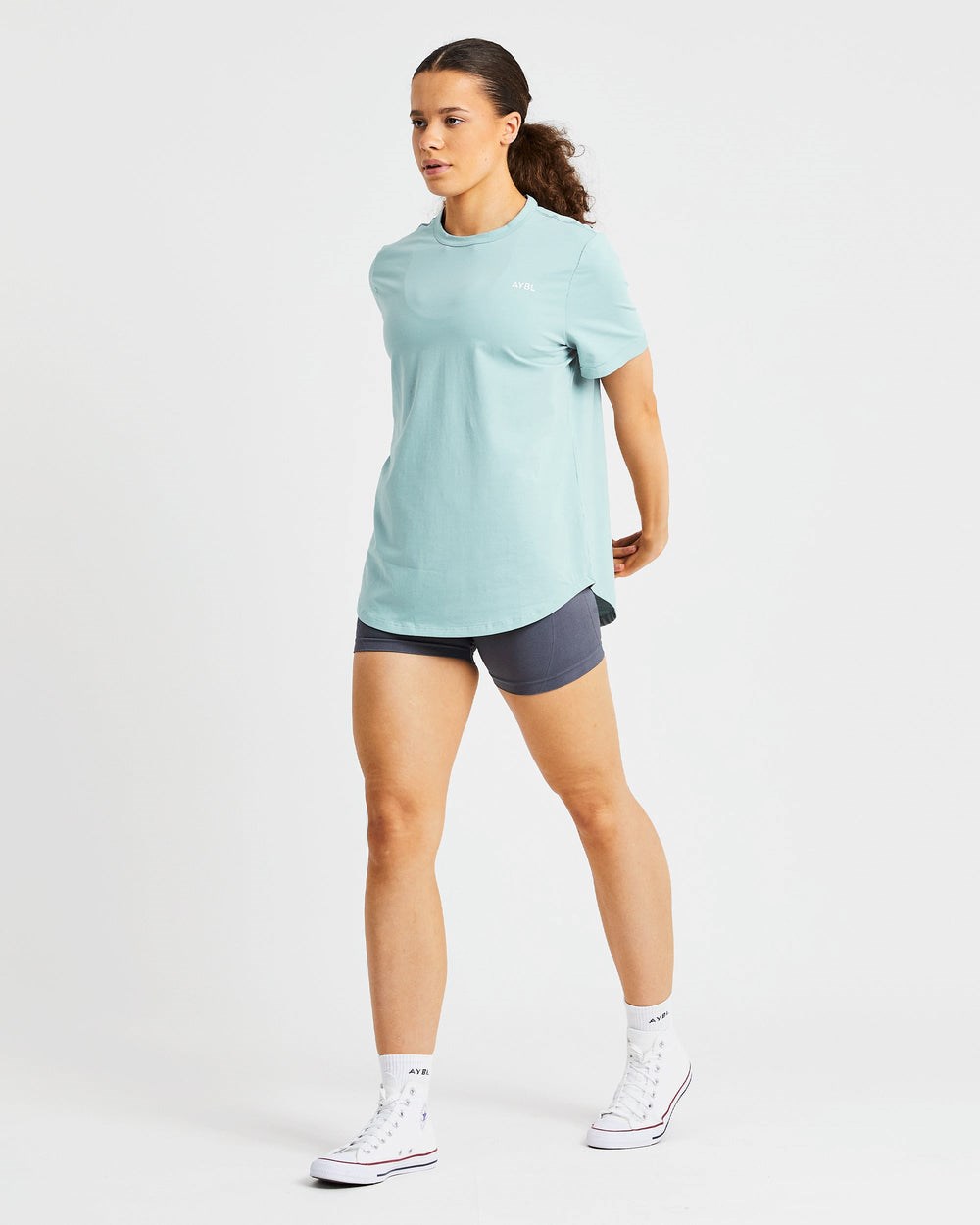 AYBL Everyday Oversized T Shirt Soft Sage | 96LDFRJAM