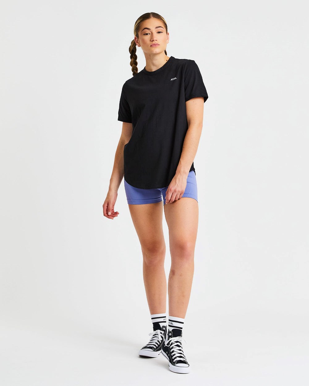 AYBL Everyday Oversized T Shirt Čierne | 71HNUIFCO