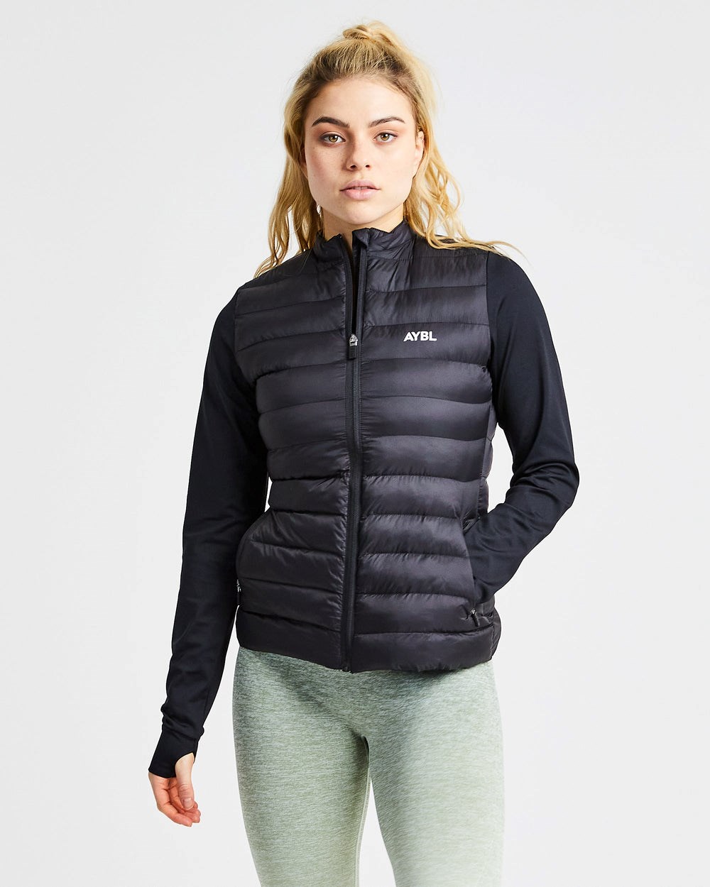 AYBL Everyday Polstrované Jacket Čierne | 74WZLFVIU