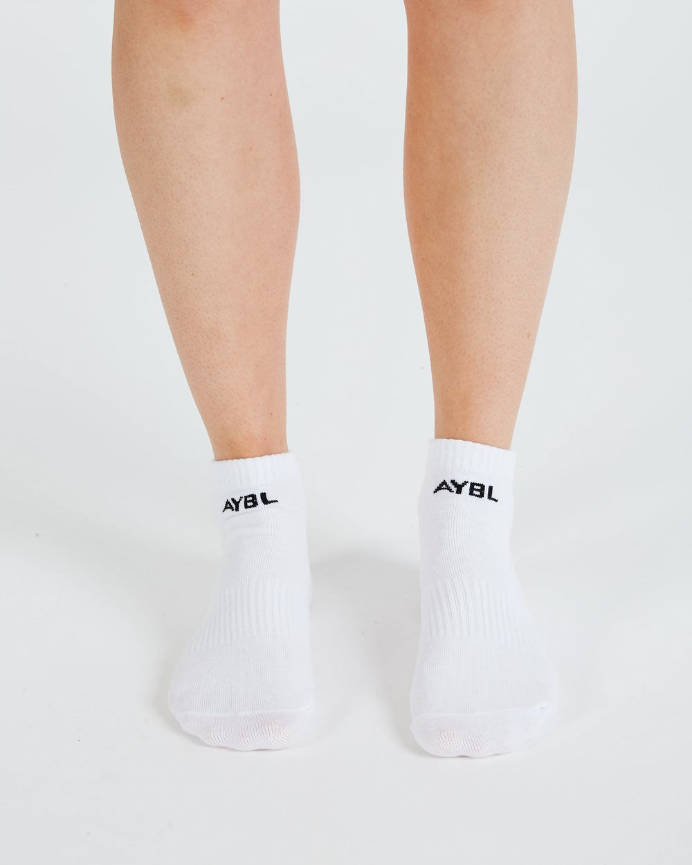 AYBL Everyday Trainer Socks (3 Pack) Biele | 68BPGAEMT