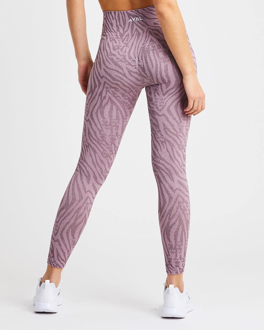 AYBL Evolve Animal Seamless Leggings Mauve Lilac | 41RJONQDW