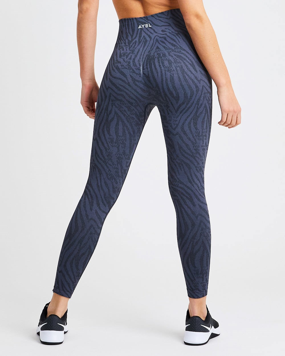 AYBL Evolve Animal Seamless Leggings Modre | 24OTKWNYV