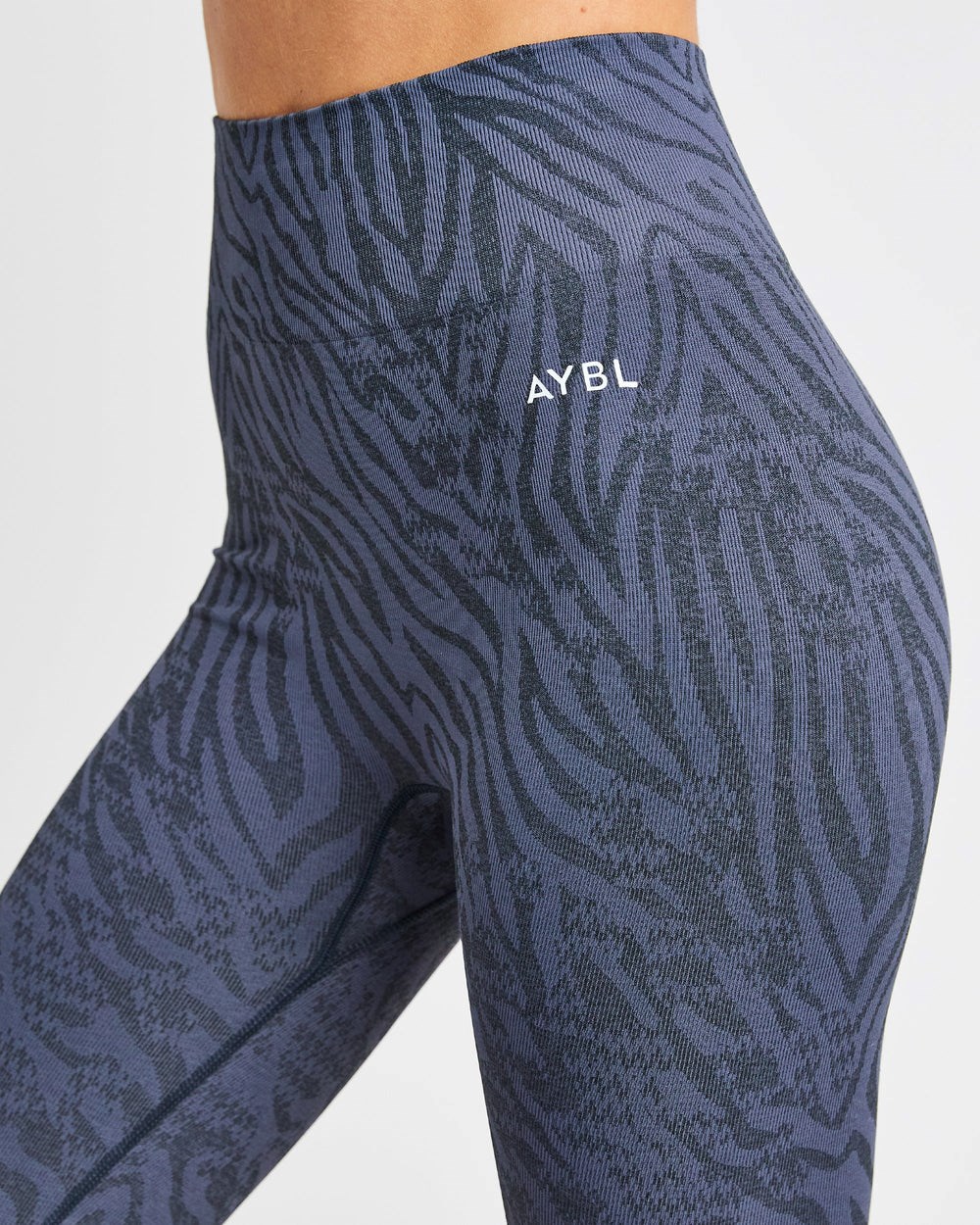 AYBL Evolve Animal Seamless Leggings Modre | 24OTKWNYV