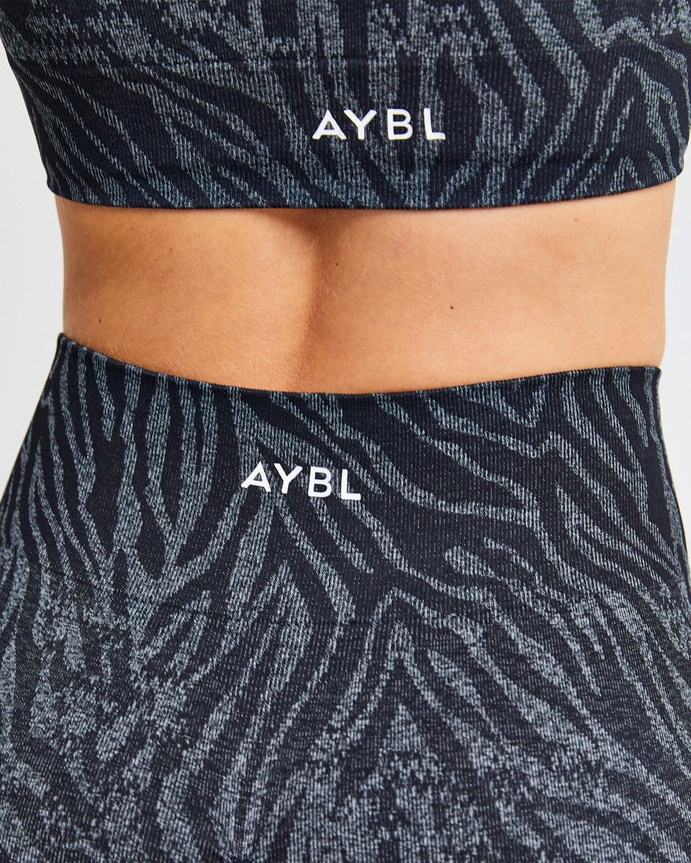 AYBL Evolve Animal Seamless Leggings Čierne | 31KPAMNHX