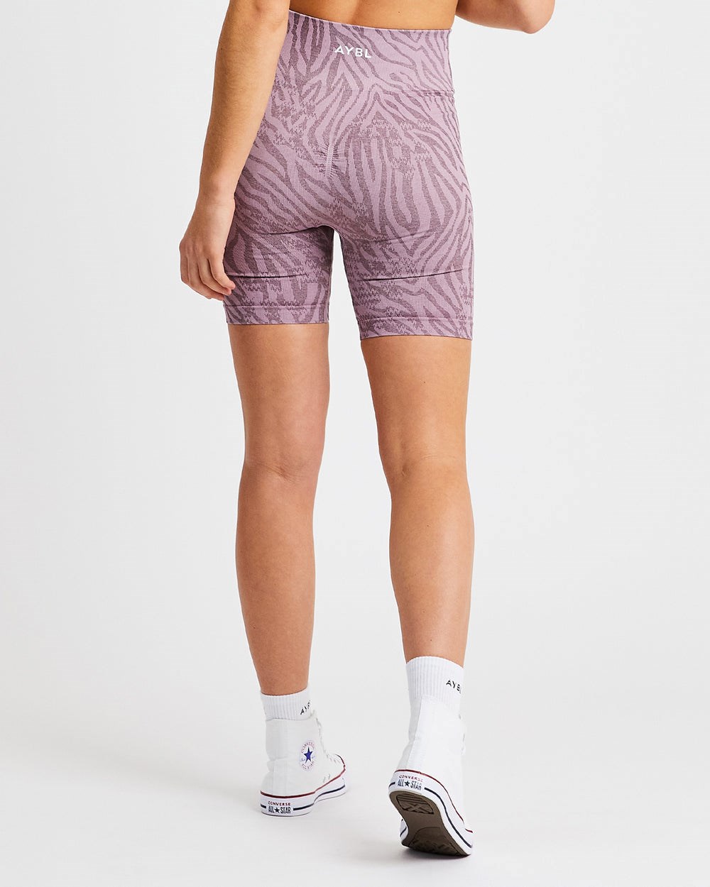 AYBL Evolve Animal Seamless Shorts Mauve Lilac | 27RCINVAB