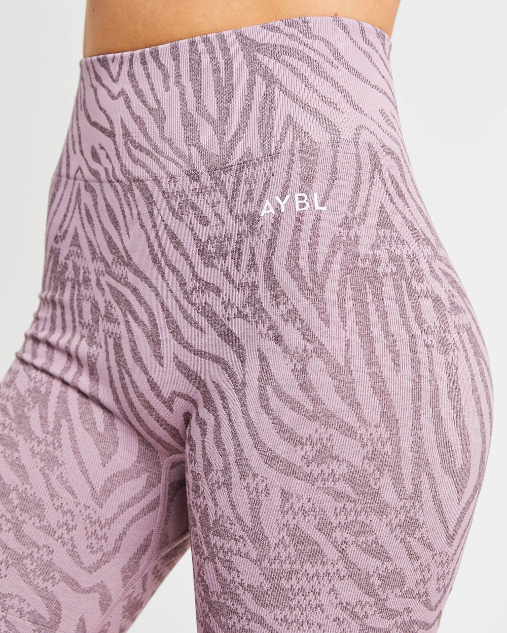 AYBL Evolve Animal Seamless Shorts Mauve Lilac | 27RCINVAB