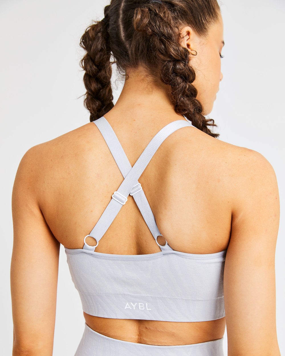 AYBL Evolve Animal Seamless Sports Bra Svetlo Siva | 79WYAGBOF