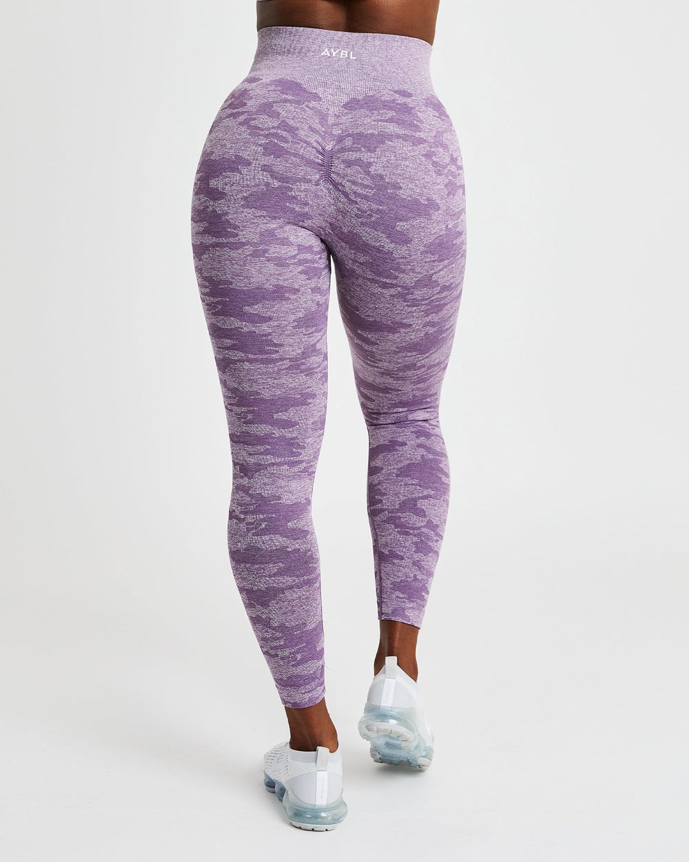 AYBL Evolve Camo Seamless Leggings Plum | 64ZOYVELH