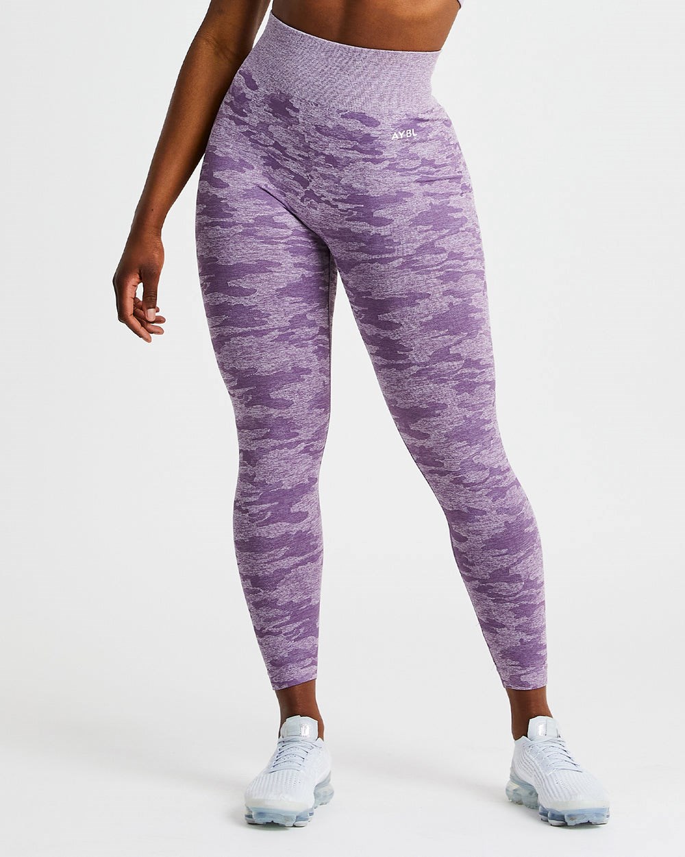 AYBL Evolve Camo Seamless Leggings Plum | 64ZOYVELH