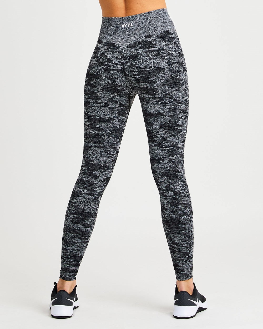 AYBL Evolve Camo Seamless Leggings Čierne | 50CUJLEFY