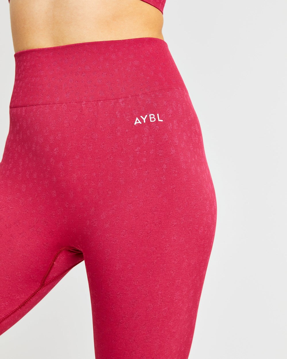 AYBL Evolve Speckle Seamless Leggings Raspberry | 07JBHZTDM