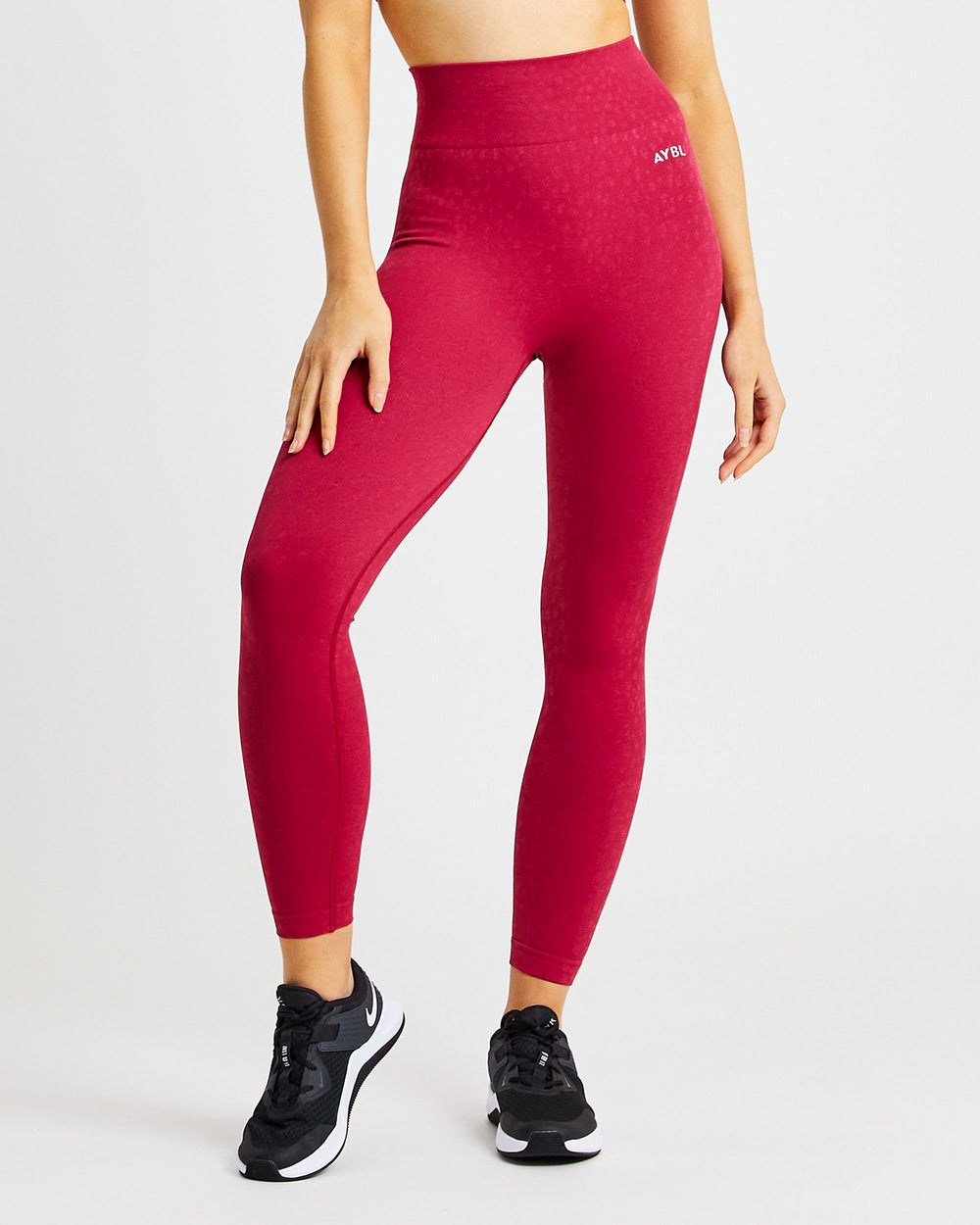 AYBL Evolve Speckle Seamless Leggings Raspberry | 07JBHZTDM