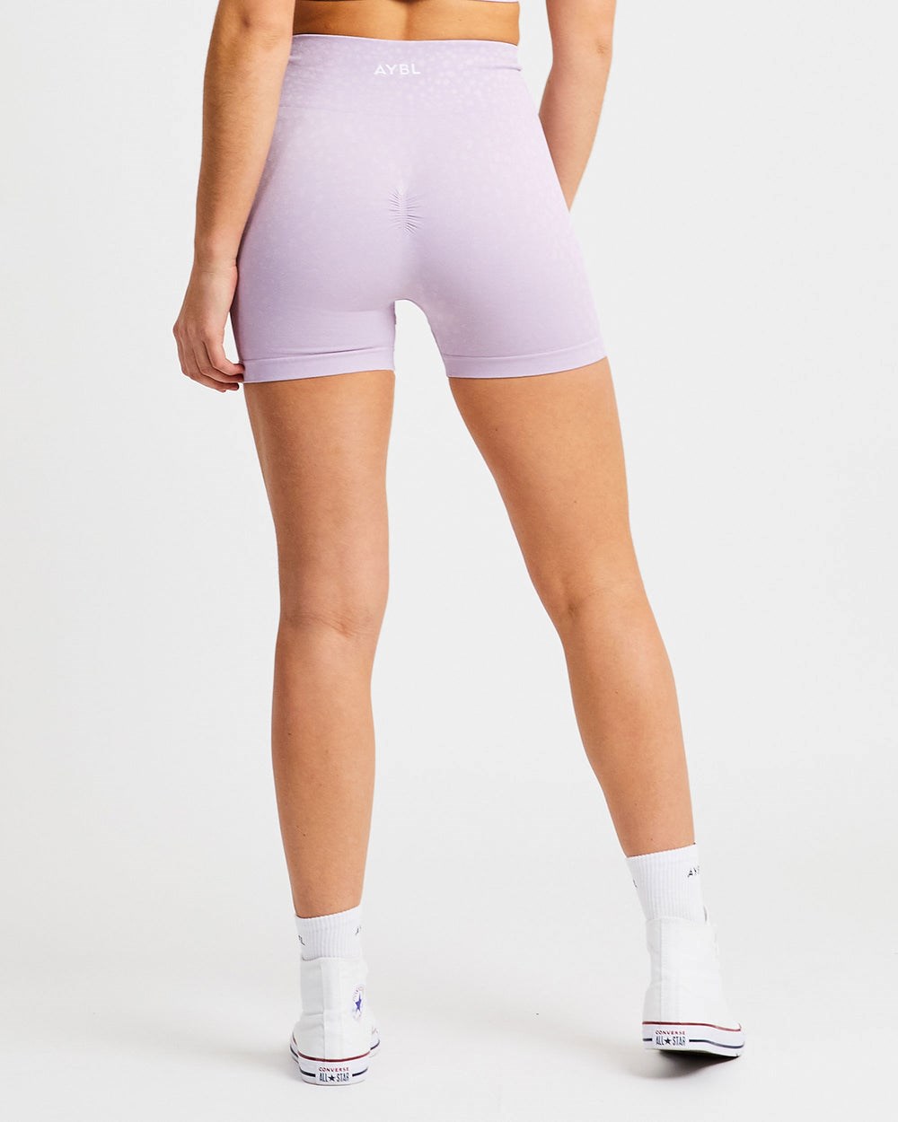 AYBL Evolve Speckle Seamless Shorts Lilac | 56GJWIOPT