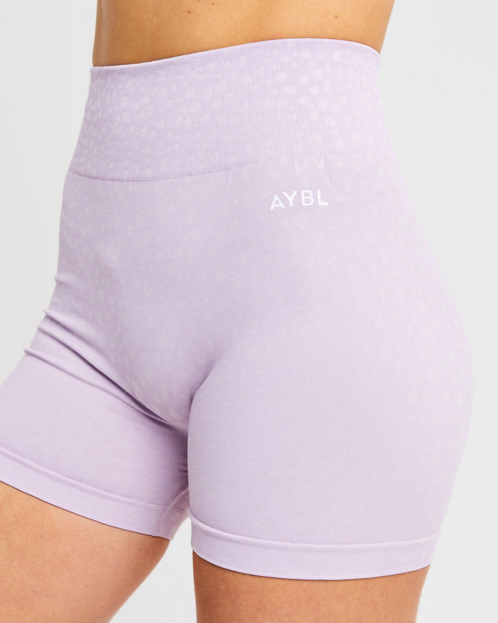 AYBL Evolve Speckle Seamless Shorts Lilac | 56GJWIOPT