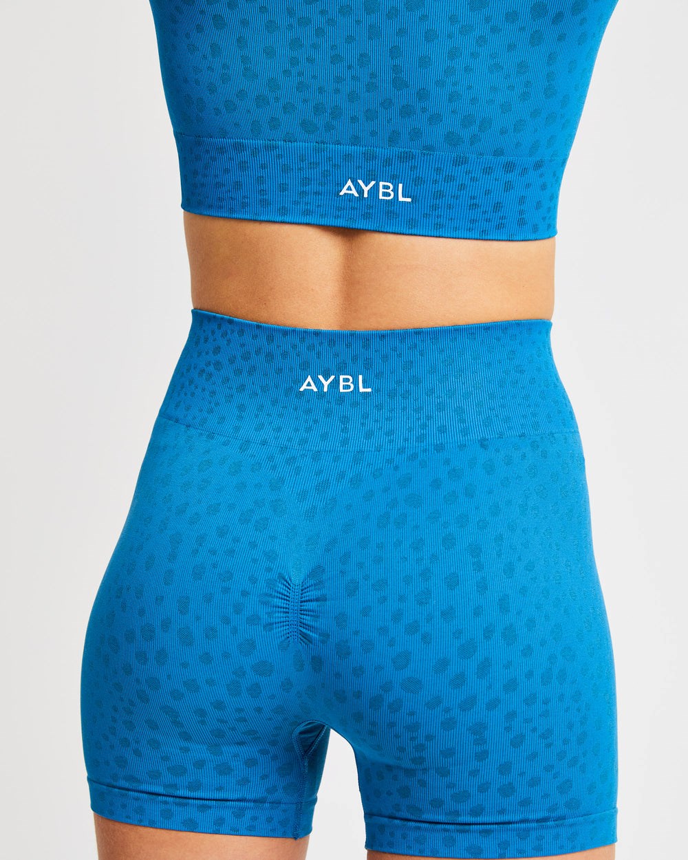 AYBL Evolve Speckle Seamless Shorts Modre | 36PENIAVU