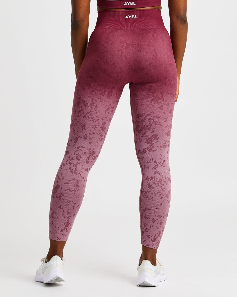 AYBL Flare Seamless Leggings Plum | 45EPCRQVD