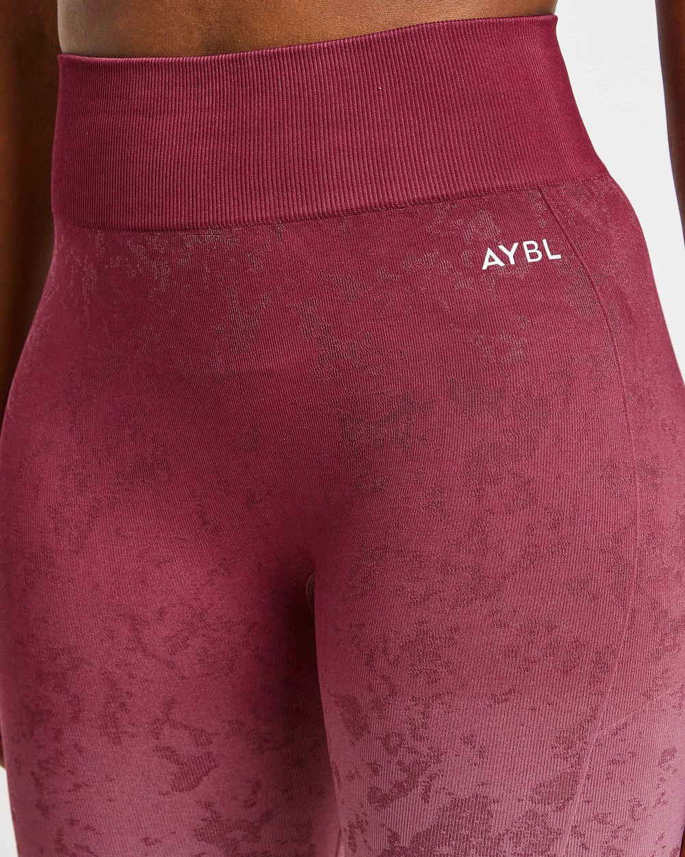 AYBL Flare Seamless Leggings Plum | 45EPCRQVD