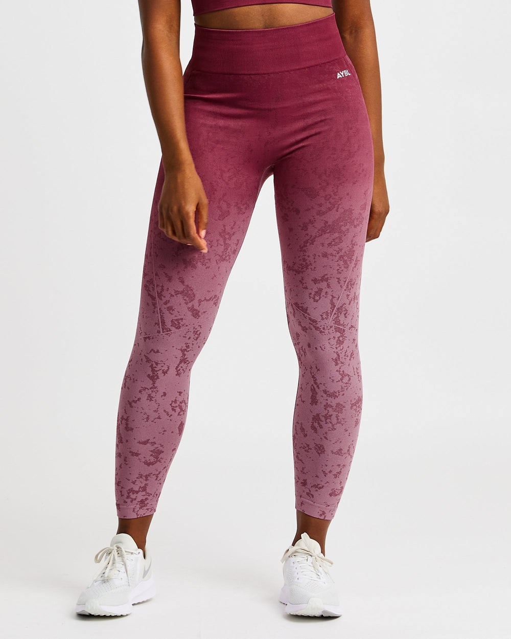 AYBL Flare Seamless Leggings Plum | 45EPCRQVD