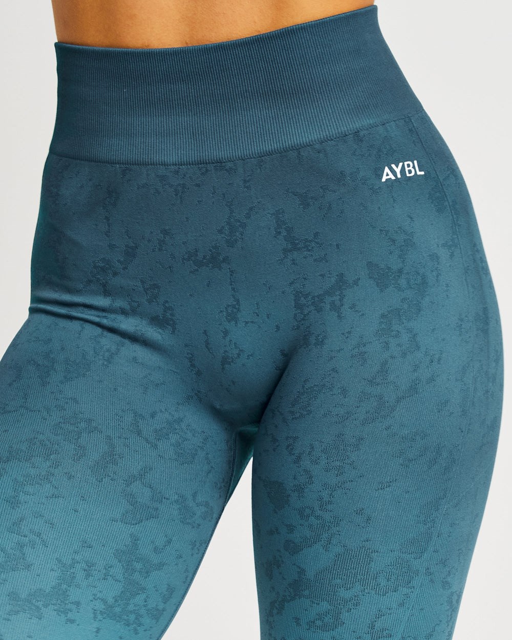 AYBL Flare Seamless Leggings Teal | 27ZGXKTCY