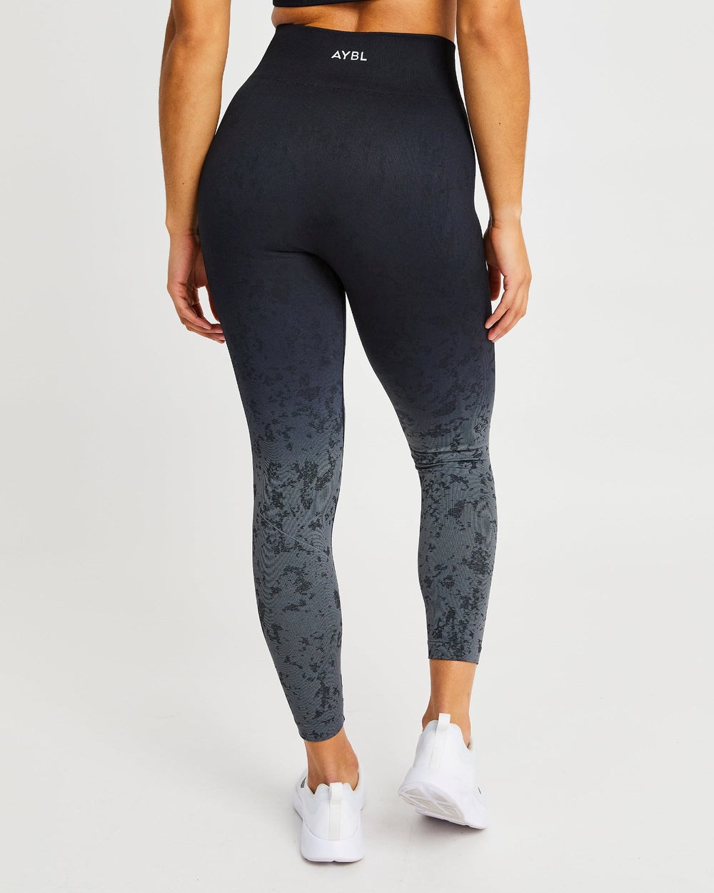 AYBL Flare Seamless Leggings Čierne | 91PEVNQUY