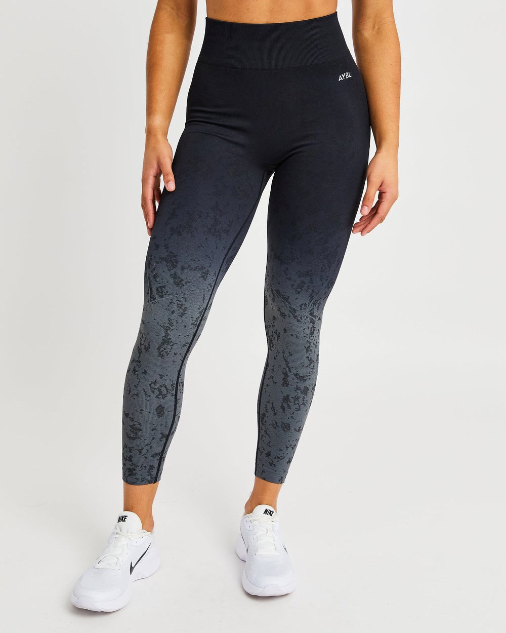 AYBL Flare Seamless Leggings Čierne | 91PEVNQUY