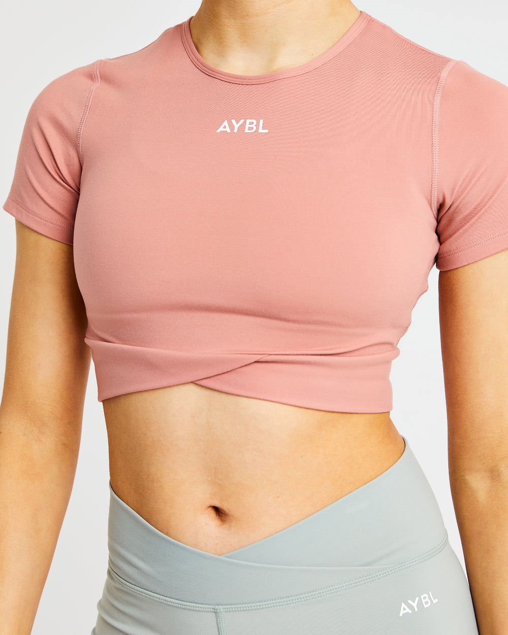 AYBL Flow Crop Top Ruzove | 07RUZGBKO