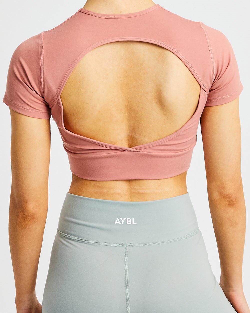 AYBL Flow Crop Top Ruzove | 07RUZGBKO