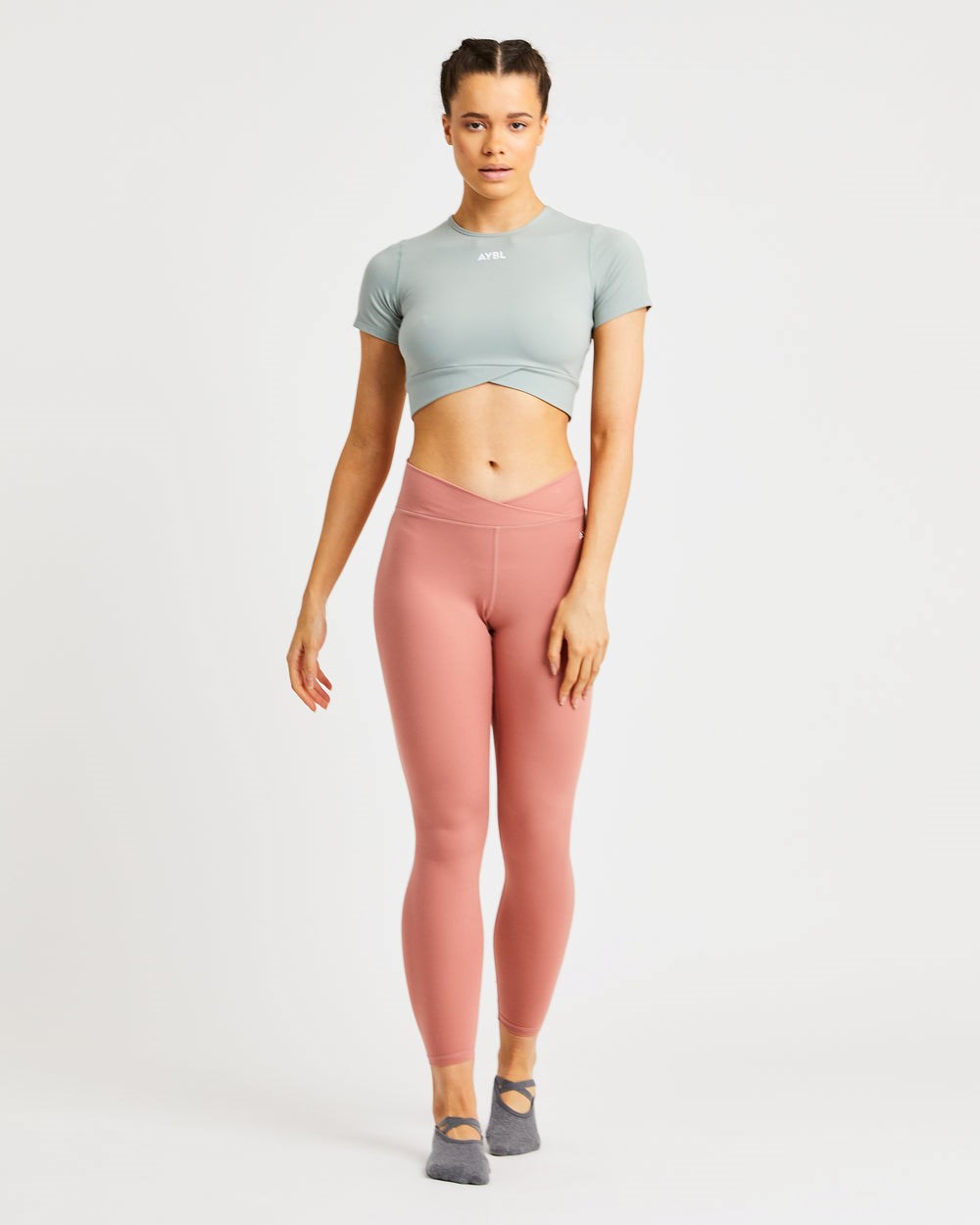 AYBL Flow Crop Top Zelene | 25ITVHSBX