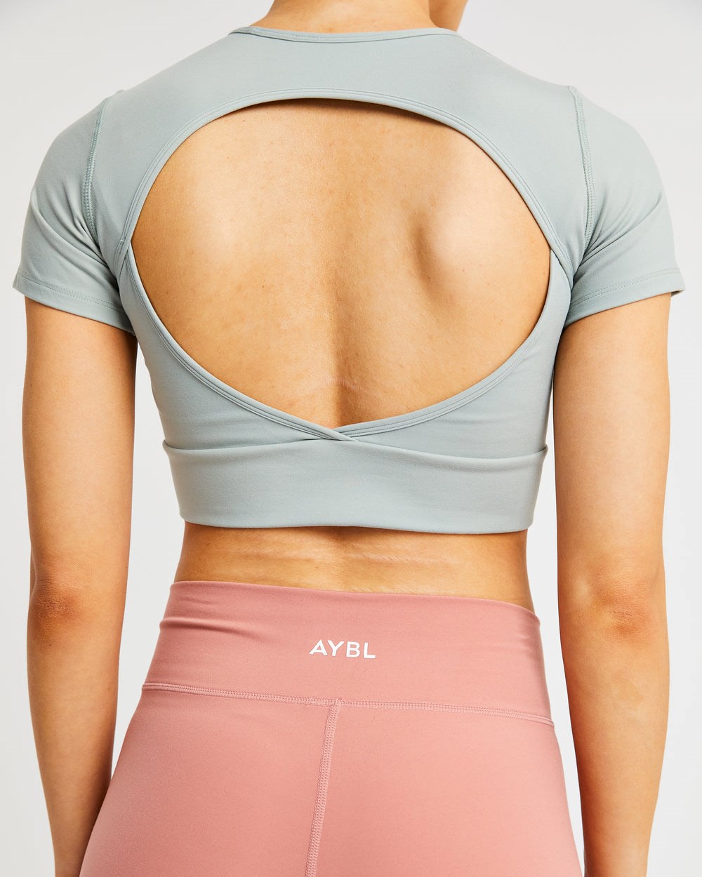 AYBL Flow Crop Top Zelene | 25ITVHSBX