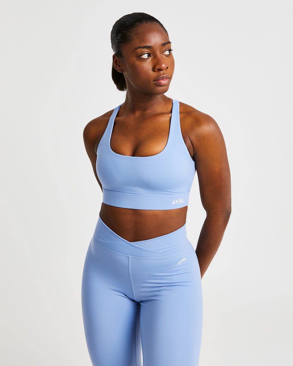 AYBL Flow Sports Bra Modre | 65RHBLZMS