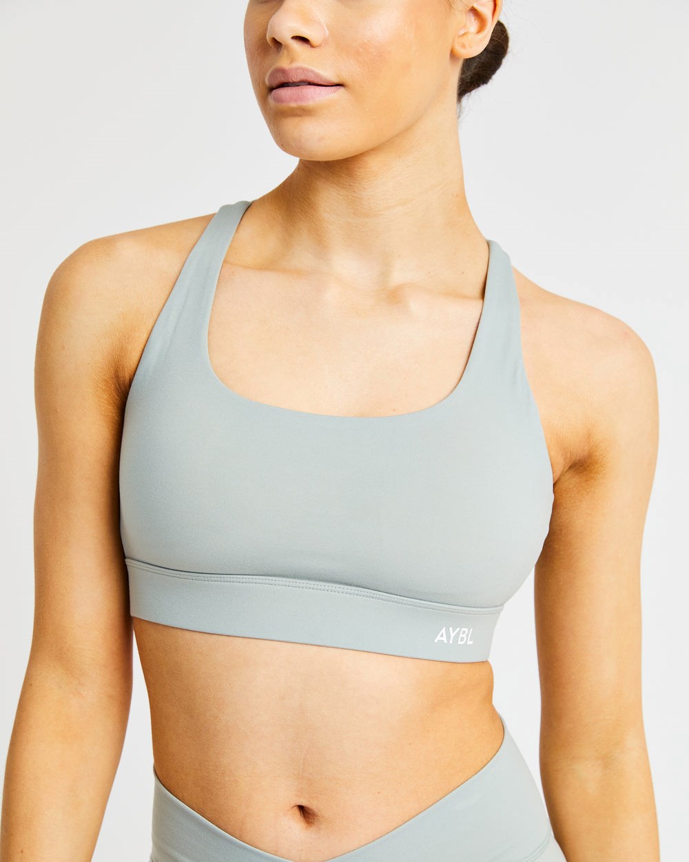 AYBL Flow Sports Bra Zelene | 53FOAIEWS