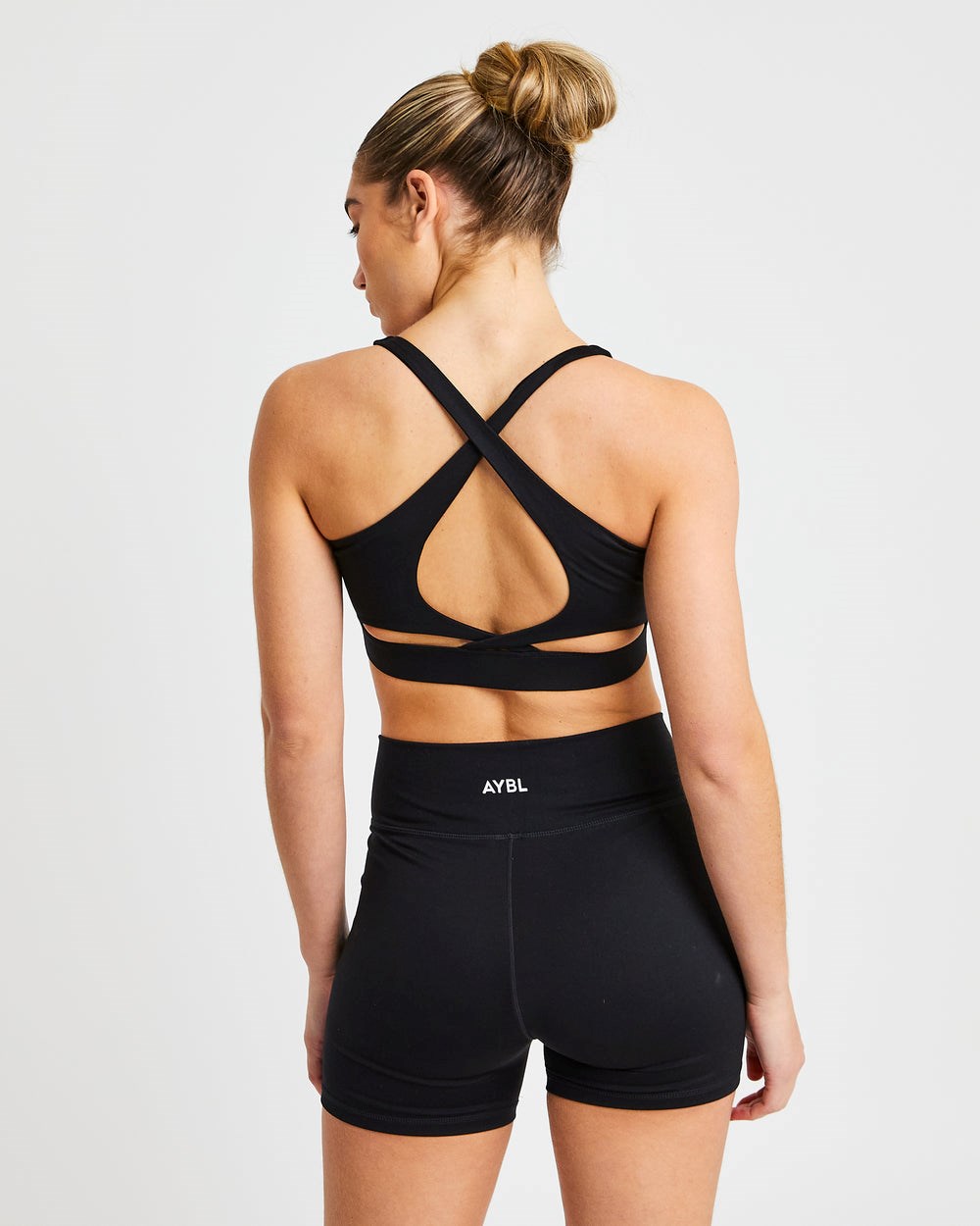 AYBL Flow Sports Bra Čierne | 80EODUJYB