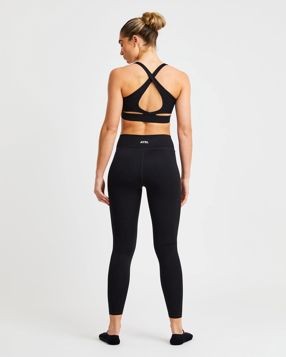 AYBL Flow Sports Bra Čierne | 80EODUJYB