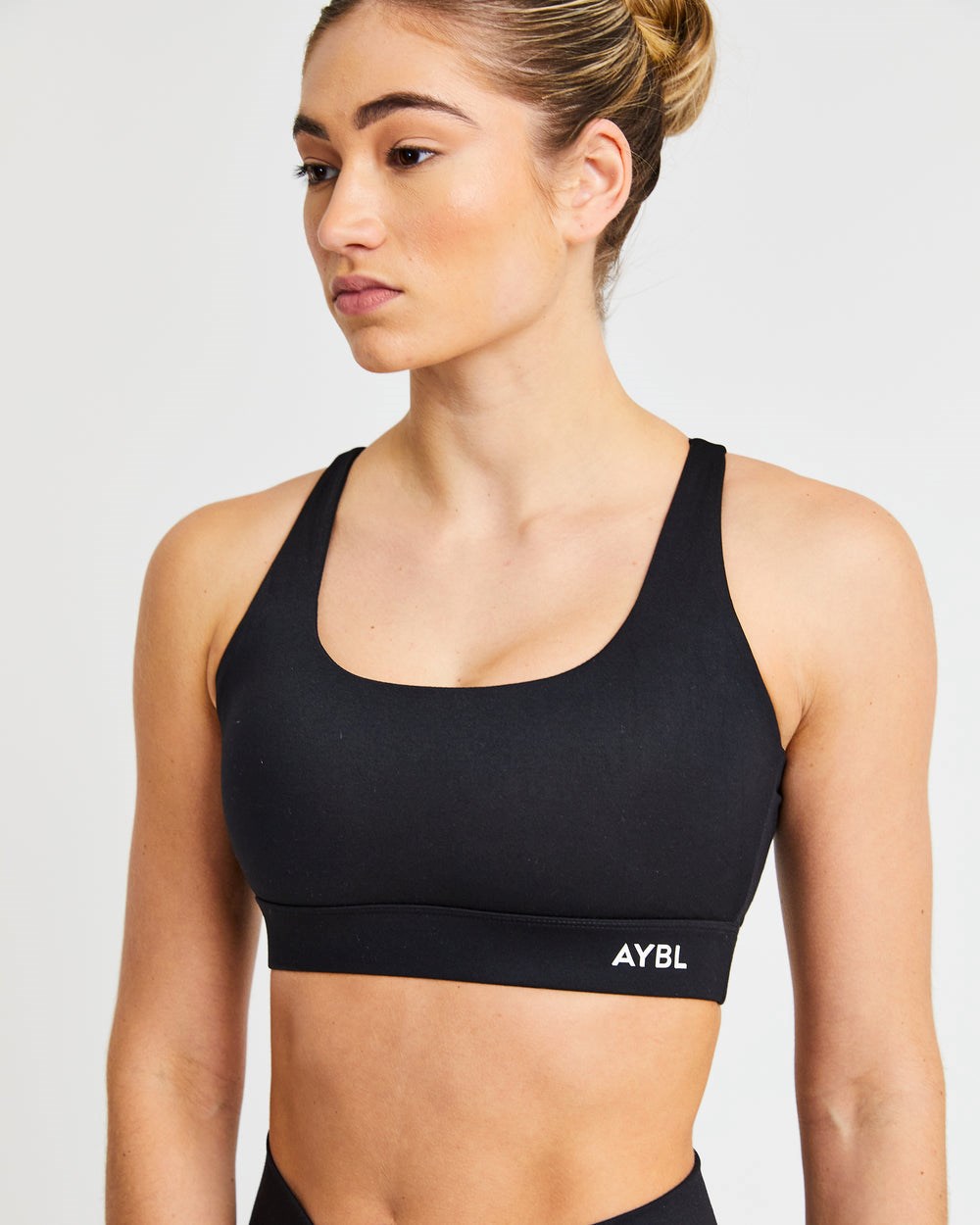 AYBL Flow Sports Bra Čierne | 80EODUJYB