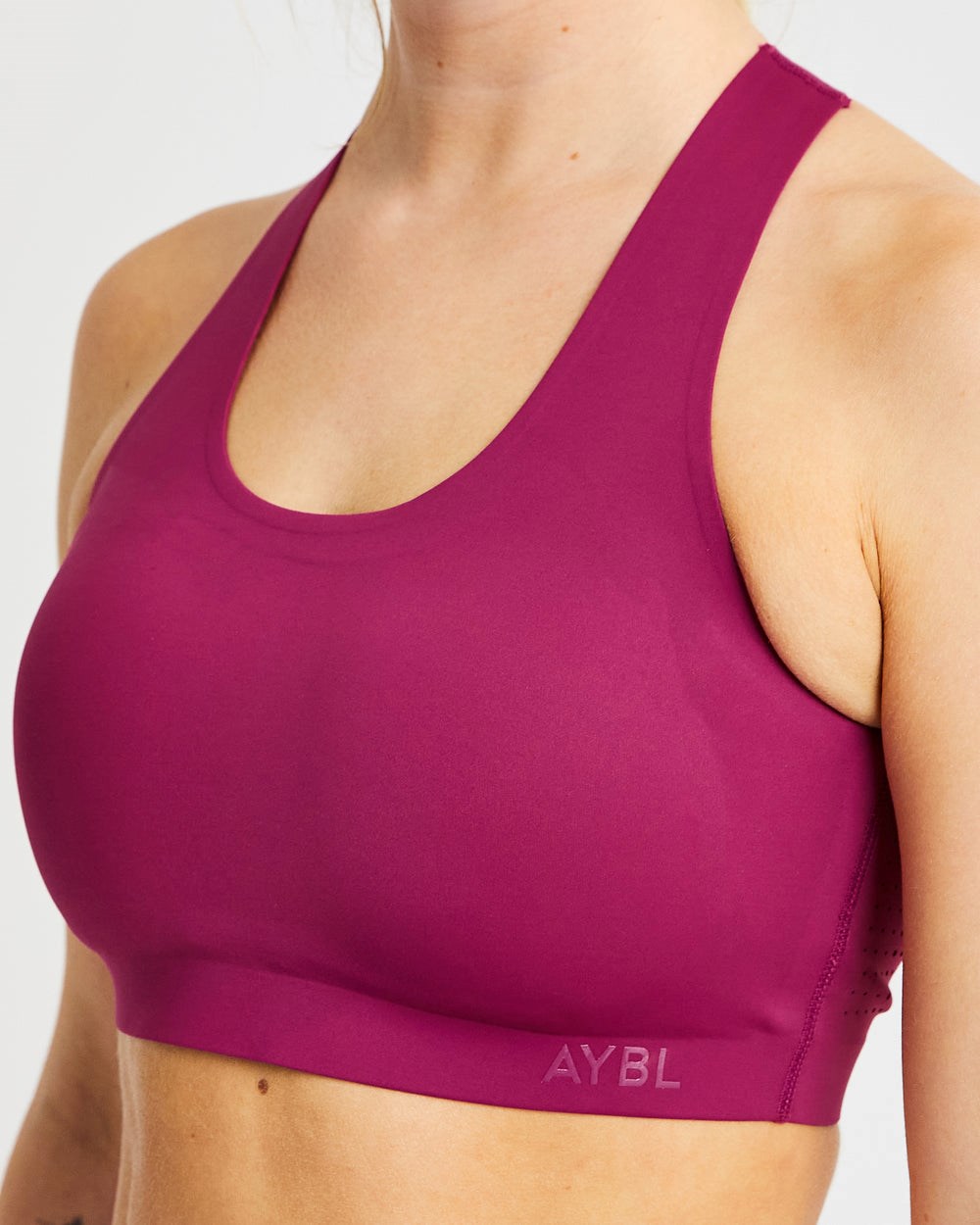 AYBL Fusion Sports Bra Berry Wine | 87HZAGXDC