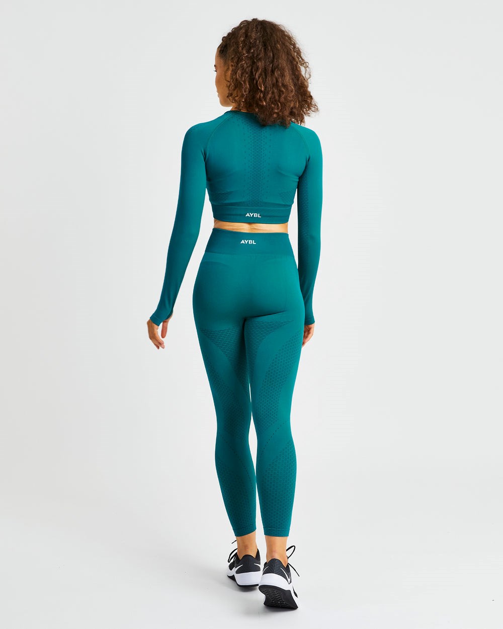 AYBL Ignite Seamless Leggings Hyper Teal | 37UFOBNXI