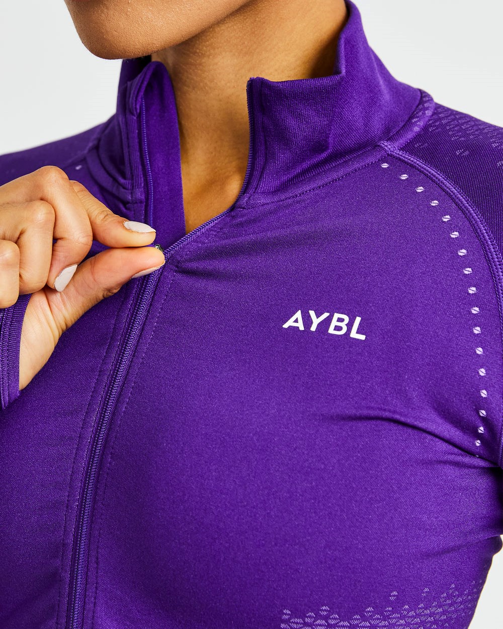 AYBL Ignite Seamless Zip Jacket Nachový | 34SUAQWCV